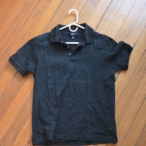 Black Men's Bass Polo Shirt L